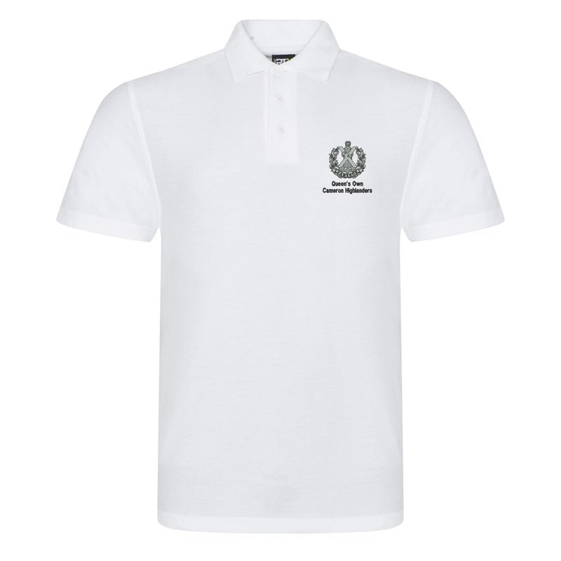 Queens Own Cameron Highlanders Polo Shirt