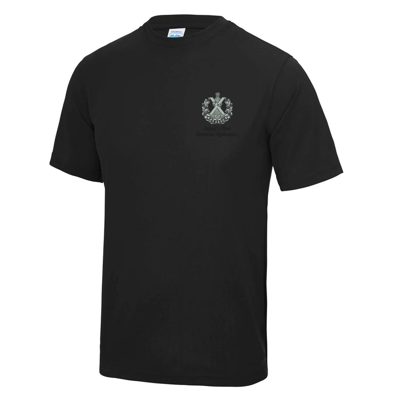 Queens Own Cameron Highlanders Polyester T-Shirt