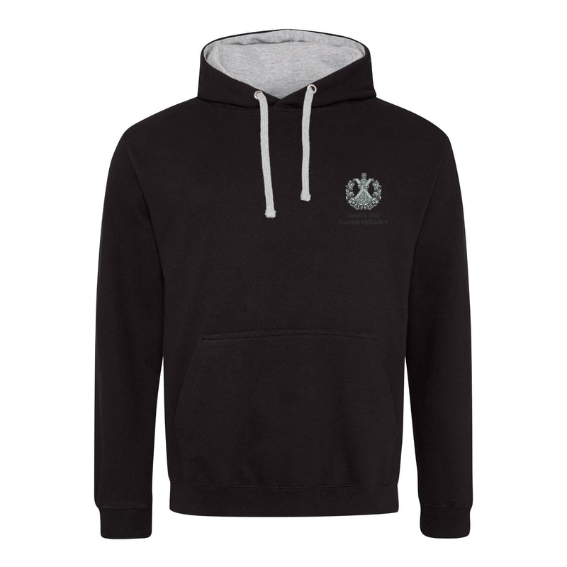 Queens Own Cameron Highlanders Varsity Contrast Hoodie