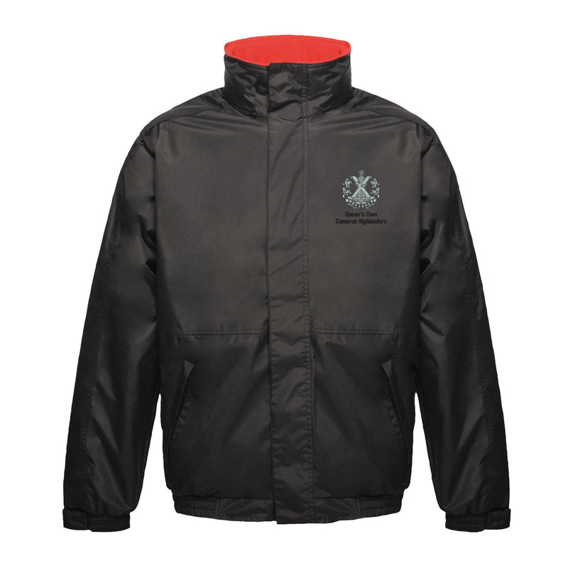 Queens Own Cameron Highlanders Waterproof Jacket With Hood