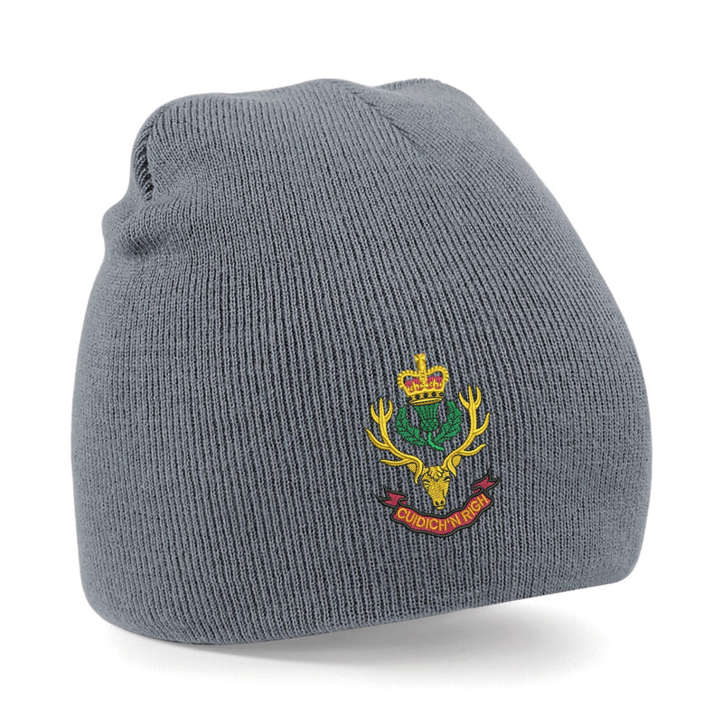 Queens Own Highlanders Beanie Hat