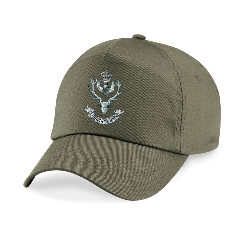 Queens Own Highlanders Printed Cap