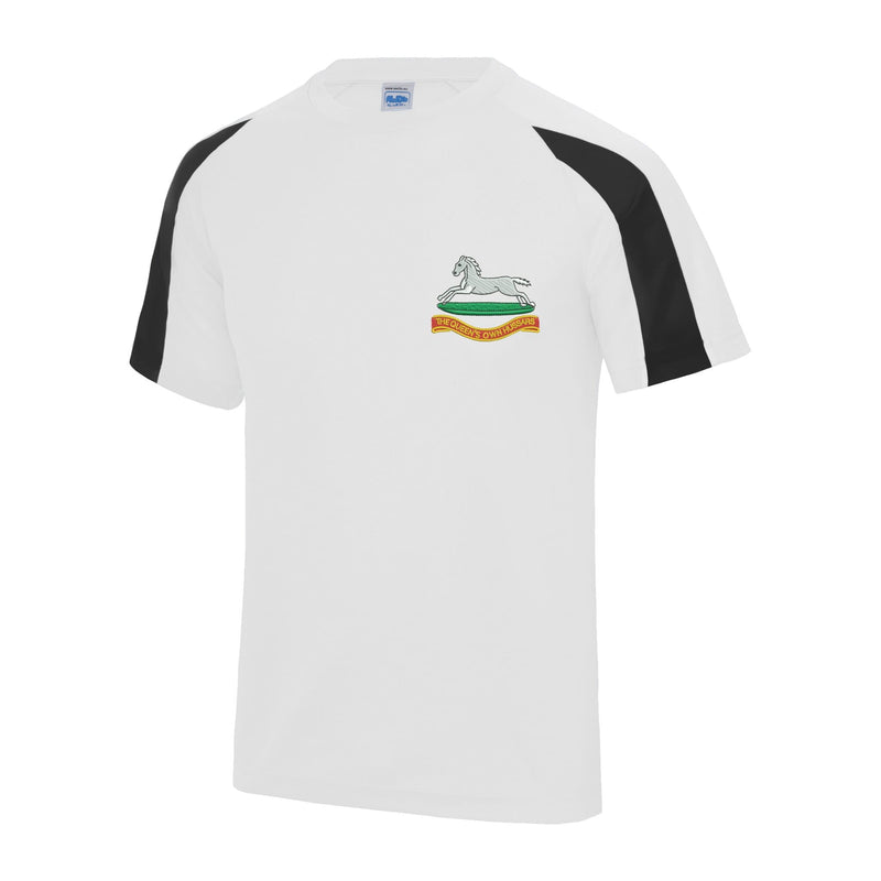 Queens Own Hussars Contrast Polyester T-Shirt