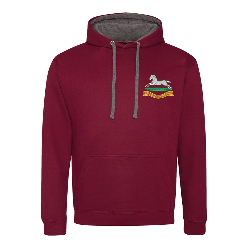 Queens Own Hussars Varsity Contrast Hoodie
