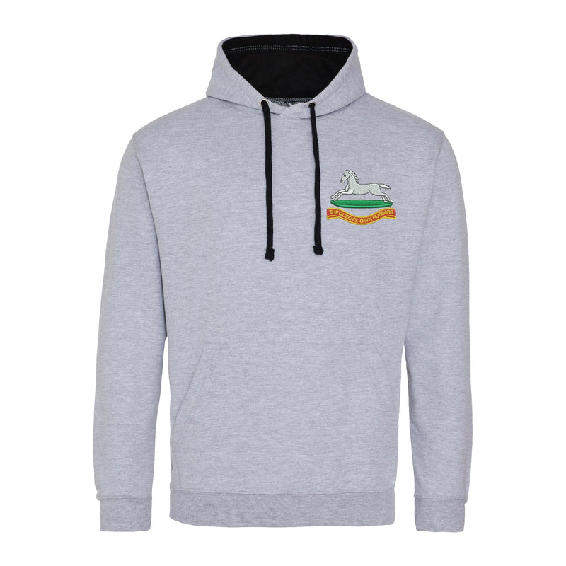 Queens Own Hussars Varsity Contrast Hoodie