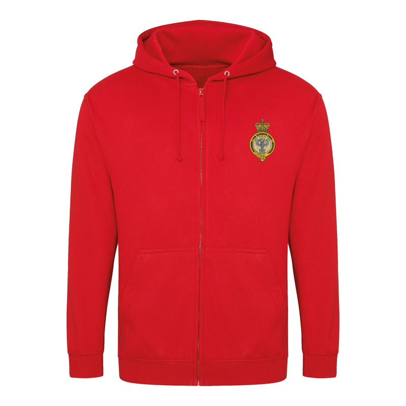 Queen's Own Mercian Yeomanry Zipped Hoodie