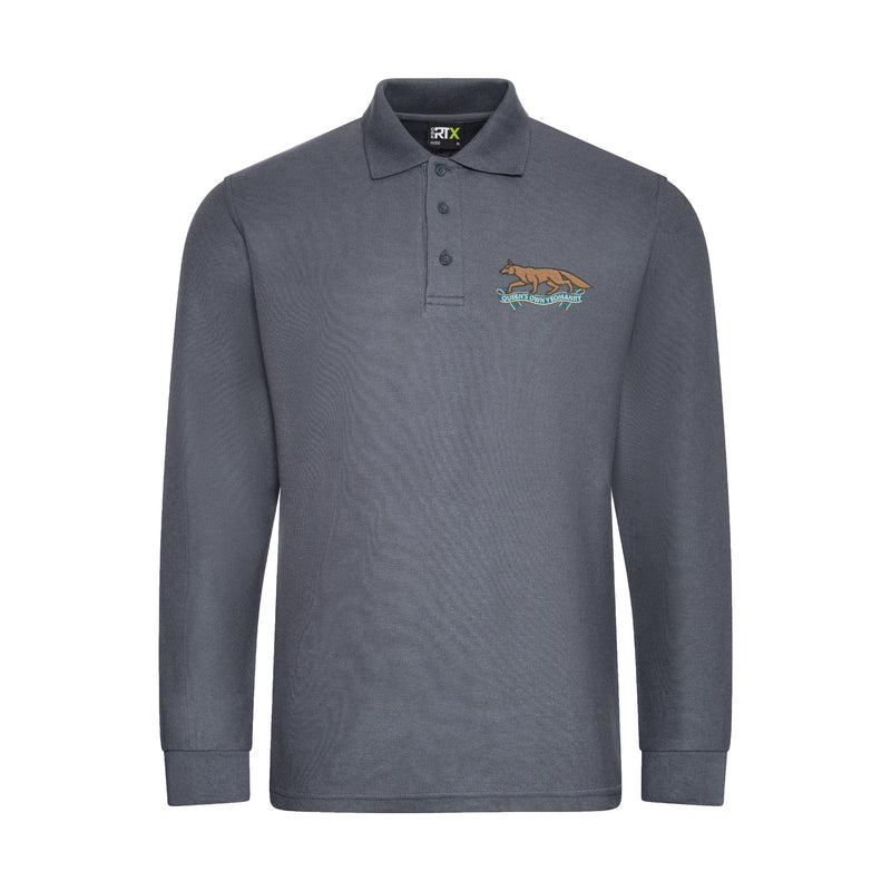 Queen's Own Yeomanry Long Sleeve Polo Shirt