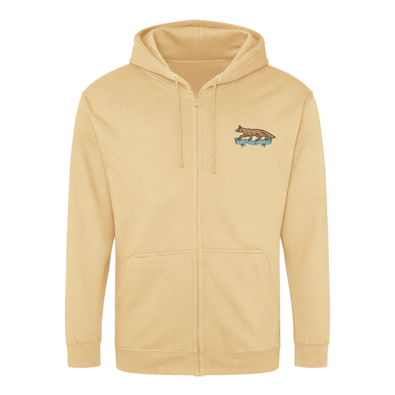 Queens Own Yeomanry Zipped Hoodie