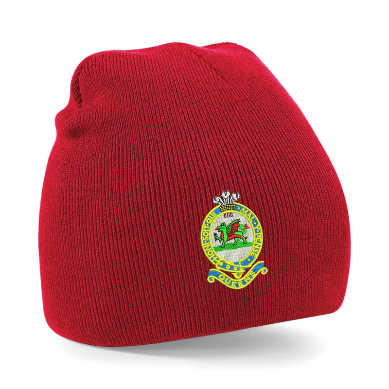 Queens Regiment Beanie Hat