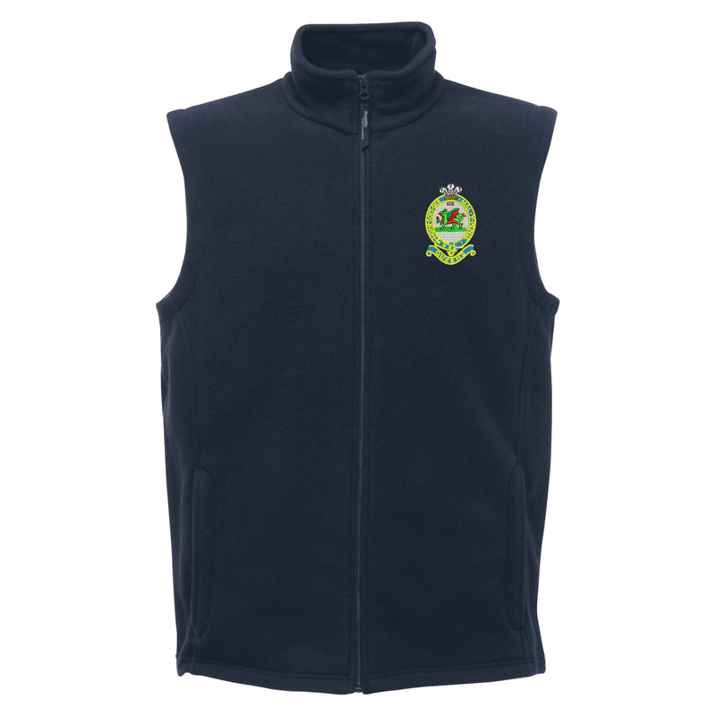 Queens Regiment Regatta Fleece Bodywarmer