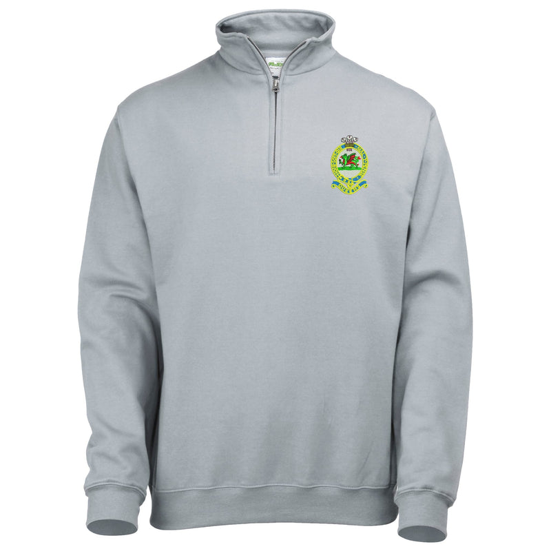 Queens Regiment Quarter Zip Sweatshirt
