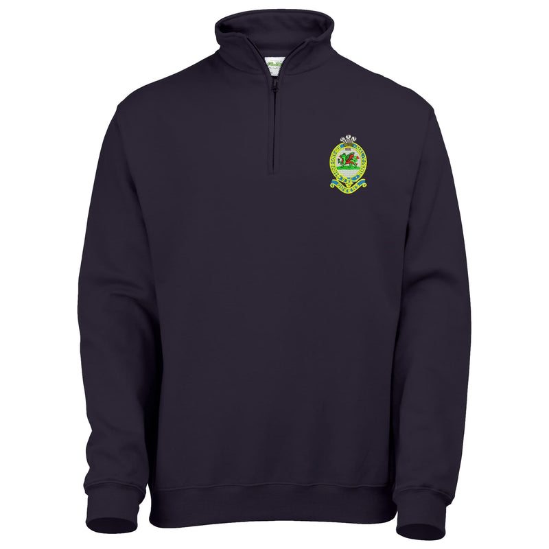 Queens Regiment Quarter Zip Sweatshirt
