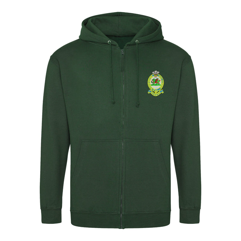 Queens Regiment Zipped Hoodie