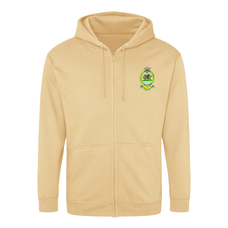 Queens Regiment Zipped Hoodie