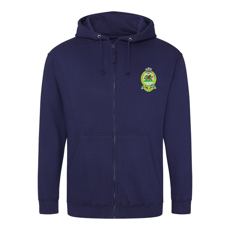 Queens Regiment Zipped Hoodie
