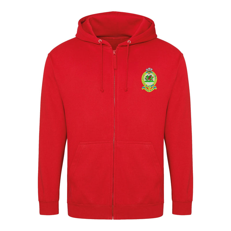 Queens Regiment Zipped Hoodie