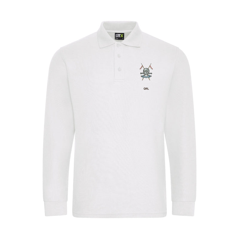 Queens Royal Lancers Long Sleeve Polo Shirt