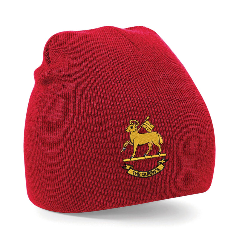 Queen's Royal Regiment Beanie Hat