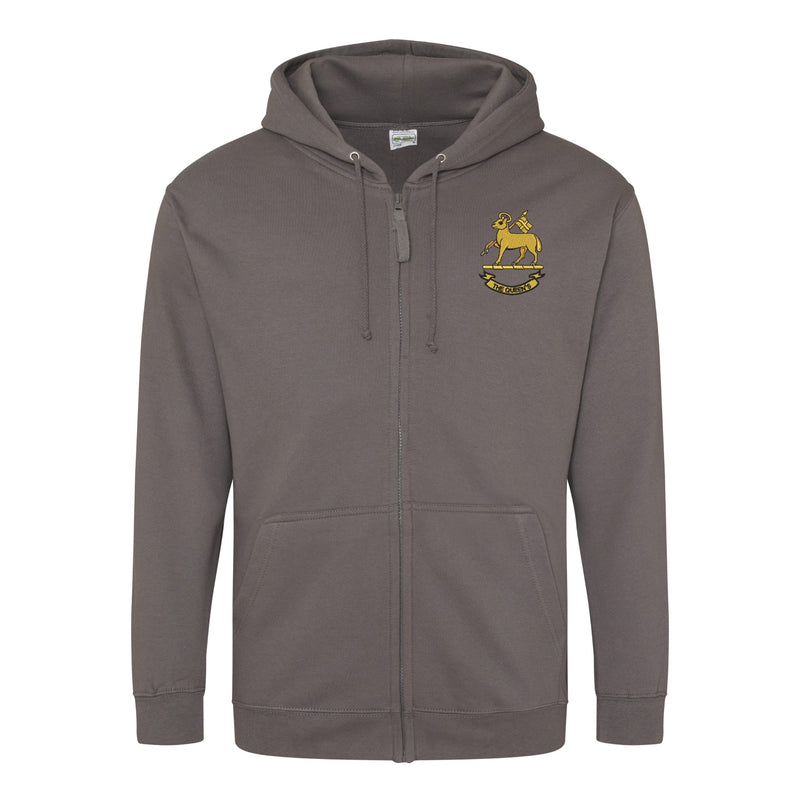 Queen's Royal Regiment Zipped Hoodie