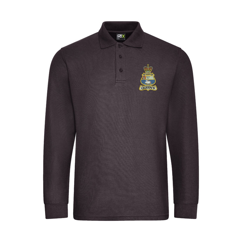 Queen's University Officer Training Corps Long Sleeve Polo Shirt