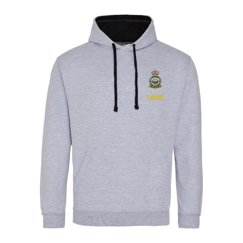 RAF 617 Squadron (Dambusters) Varsity Contrast Hoodie