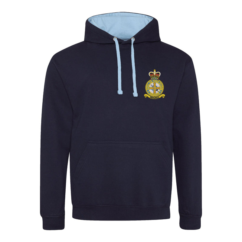 RAF Abingdon Varsity Contrast Hoodie