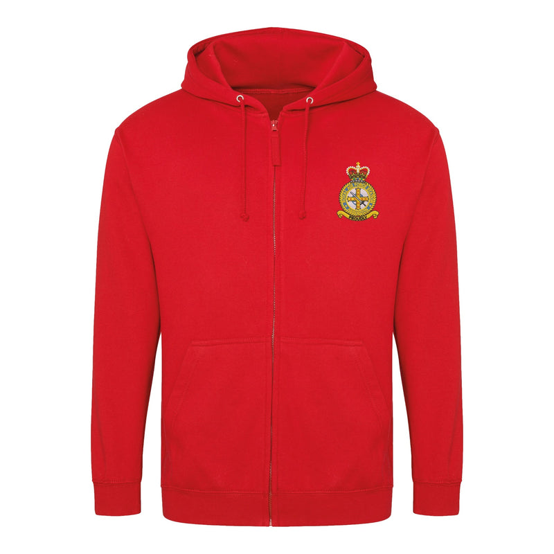RAF Abingdon Zipped Hoodie