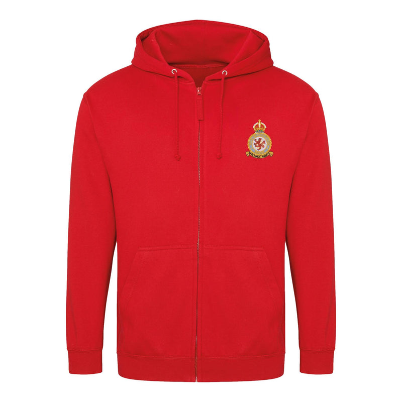 RAF Benson Zipped Hoodie