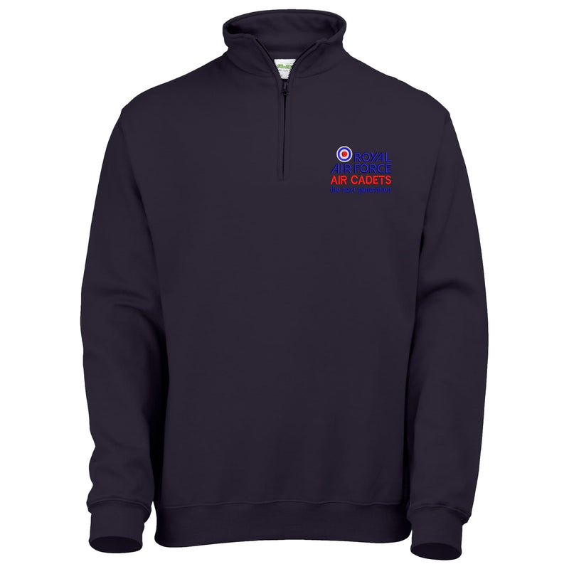 RAF Air Cadets Quarter Zip Sweatshirt