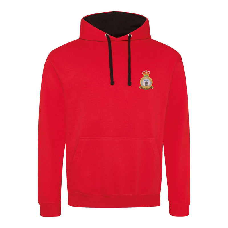 RAF Coltishall Varsity Contrast Hoodie