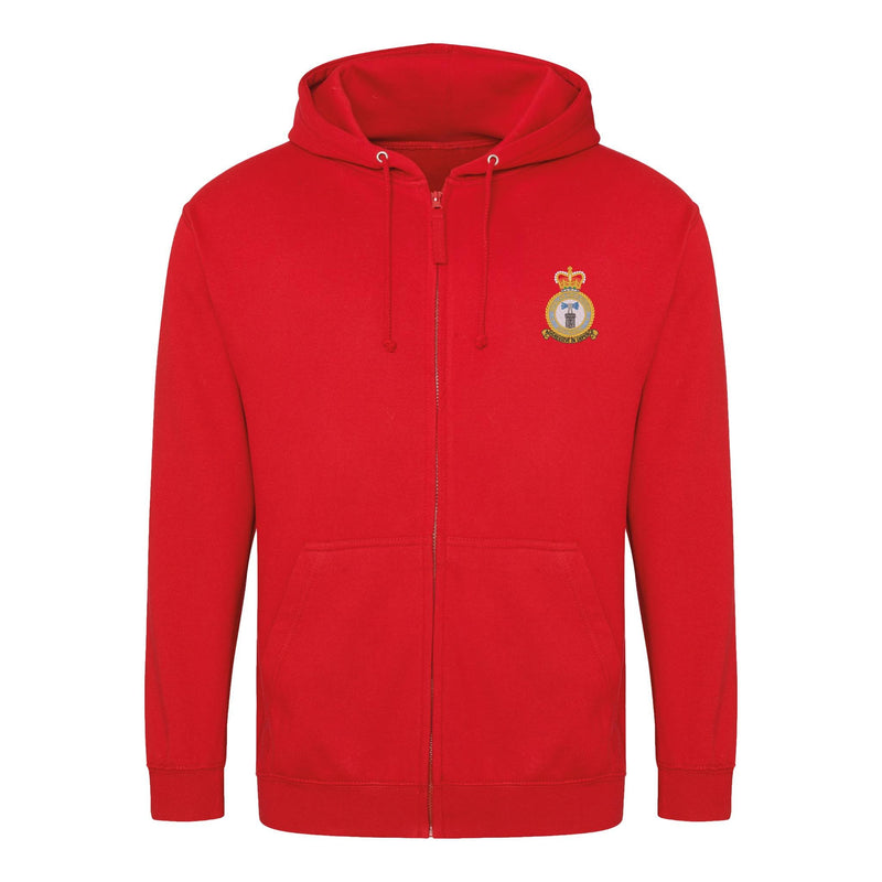 RAF Coltishall Zipped Hoodie