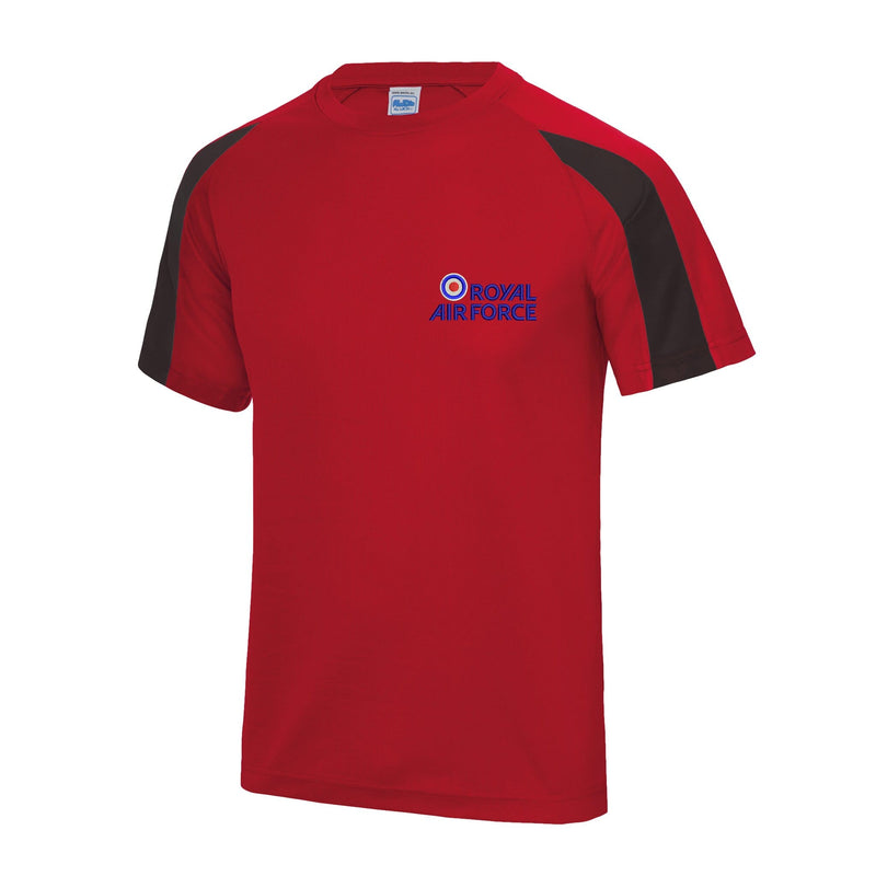 Royal Air Force - RAF Contrast Polyester T-Shirt