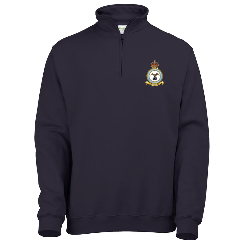 RAF Cranwell Quarter Zip Sweatshirt