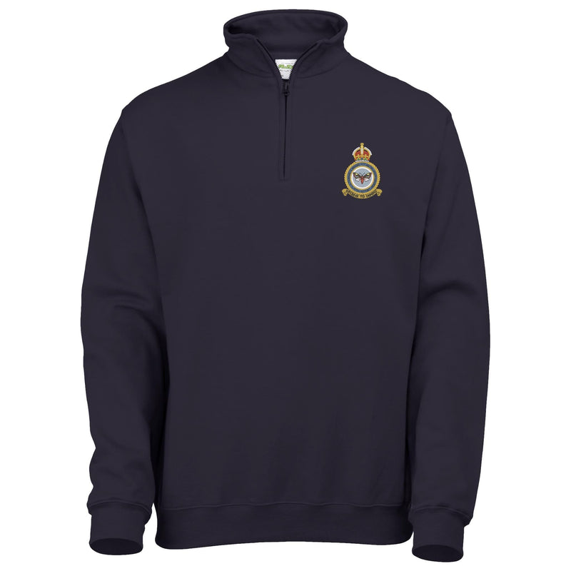 RAF Electronic Warfare Test and Evaluation Squadron Quarter Zip Sweatshirt