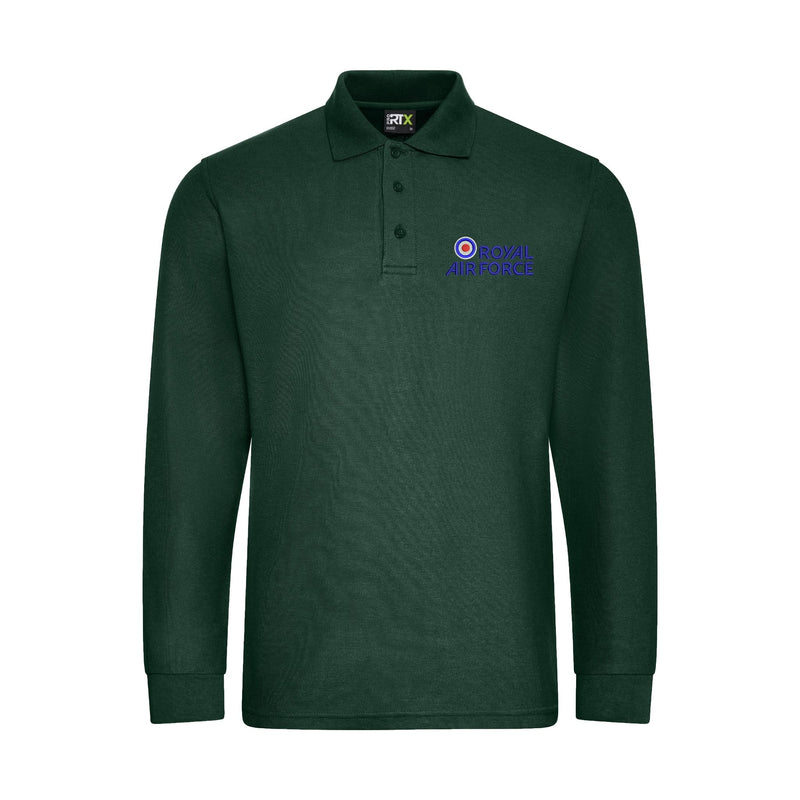 Royal Air Force - RAF Long Sleeve Polo Shirt
