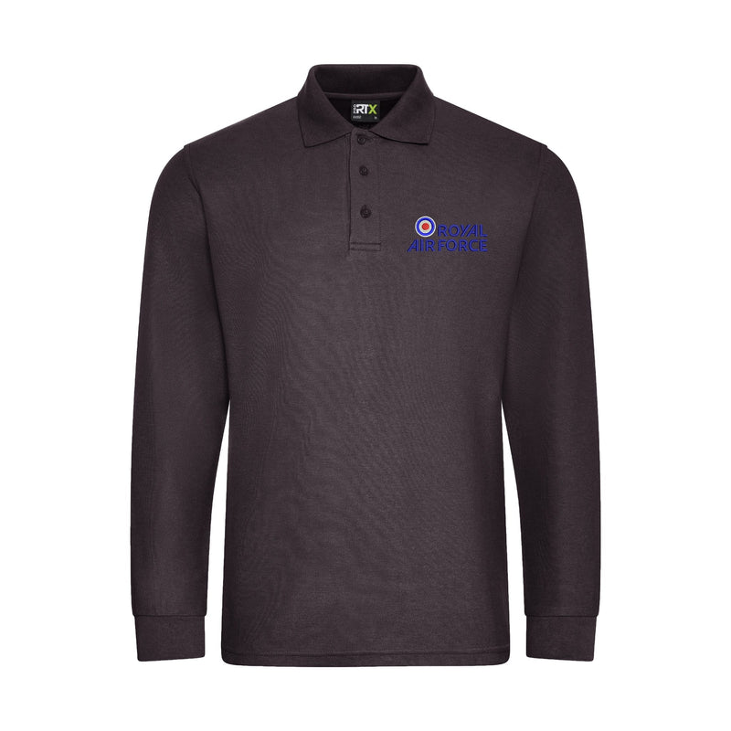 Royal Air Force - RAF Long Sleeve Polo Shirt