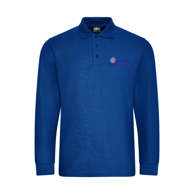 Royal Air Force - RAF Long Sleeve Polo Shirt