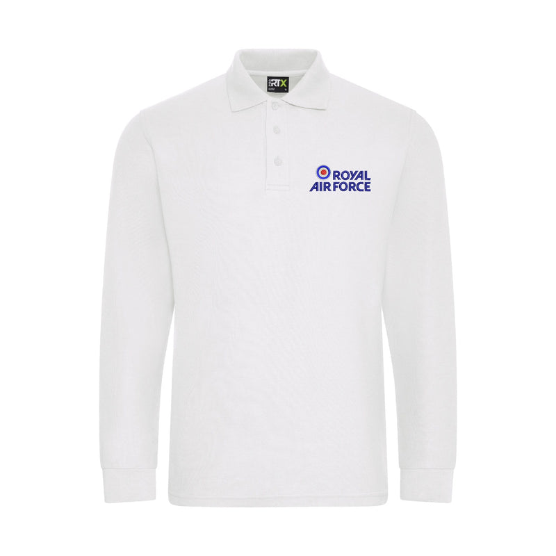 Royal Air Force - RAF Long Sleeve Polo Shirt