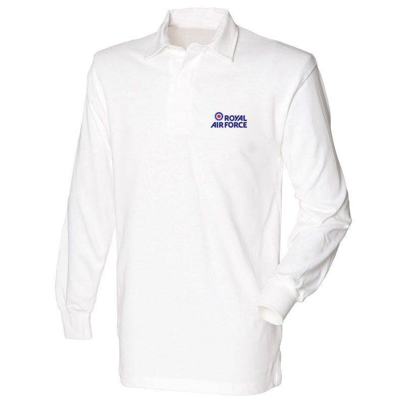 Royal Air Force - RAF Front Row Long Sleeve Rugby Shirt