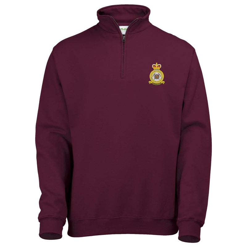 RAF Mountain Rescue Service Quarter Zip Sweatshirt
