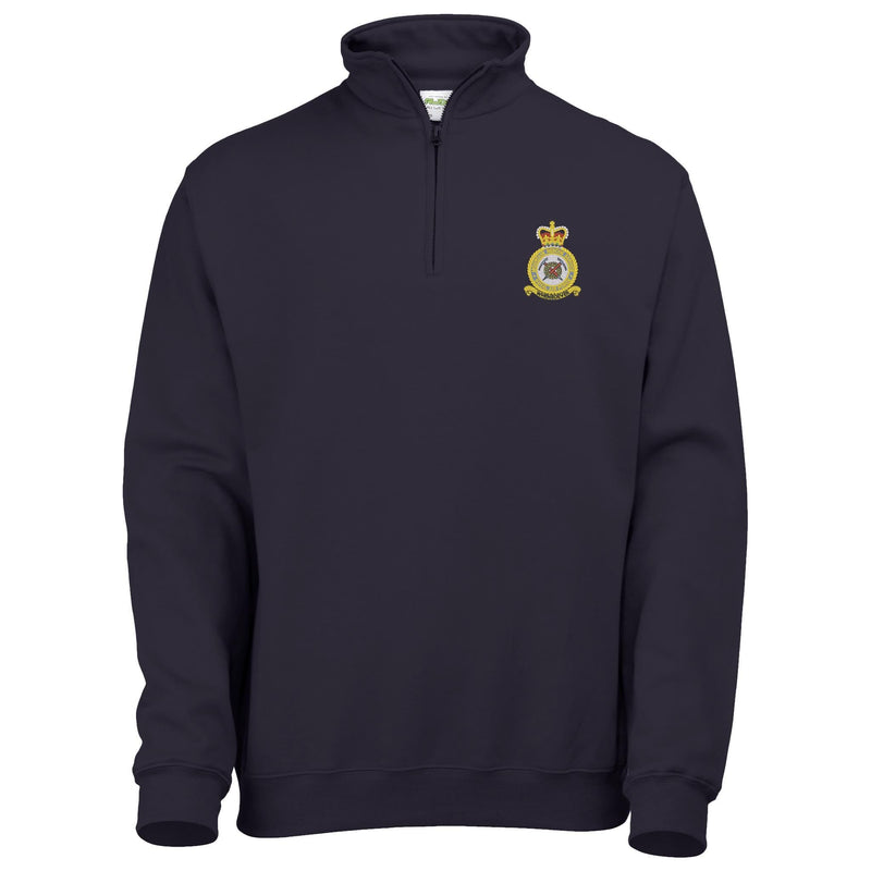 RAF Mountain Rescue Service Quarter Zip Sweatshirt