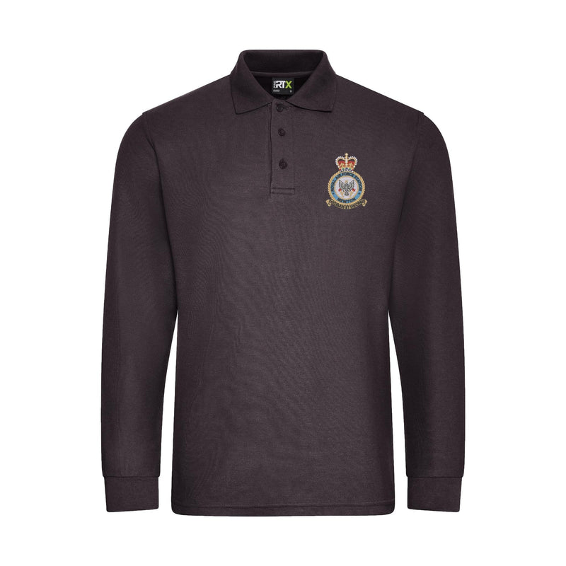 RAF Newton Long Sleeve Polo Shirt