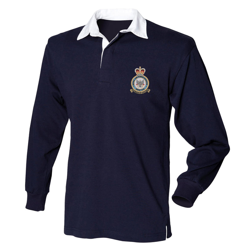 RAF Newton Front Row Long Sleeve Rugby Shirt