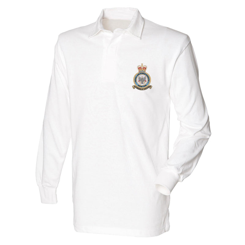 RAF Newton Front Row Long Sleeve Rugby Shirt