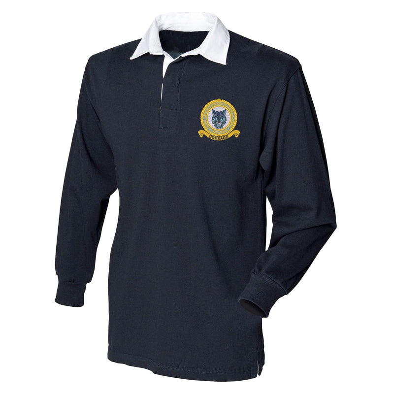 RAF Officer Training Academy C Squadron Front Row Long Sleeve Rugby Shirt