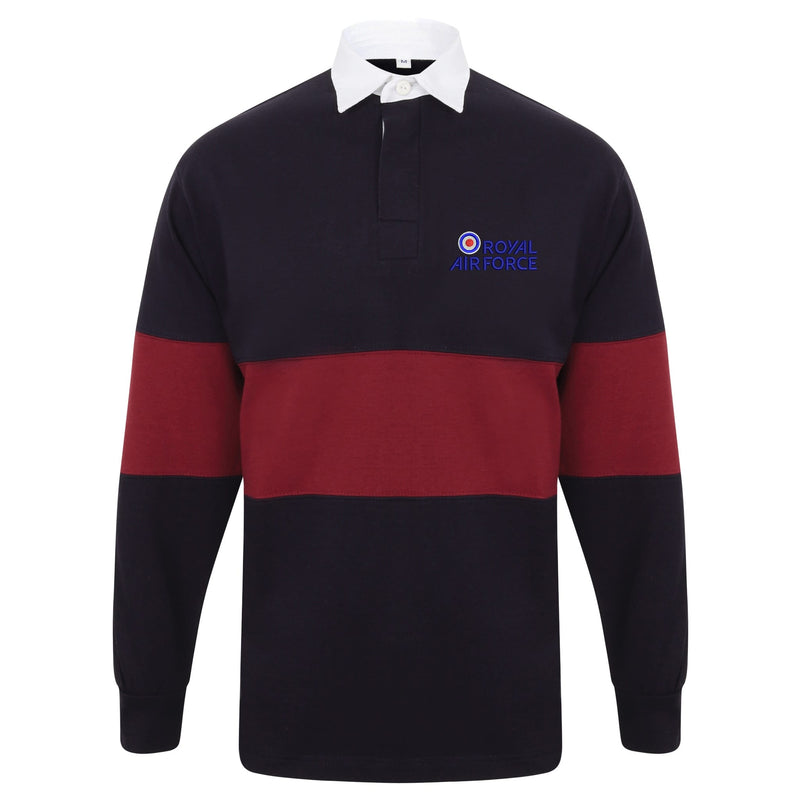 Royal Air Force - RAF Long Sleeve Panelled Rugby Shirt