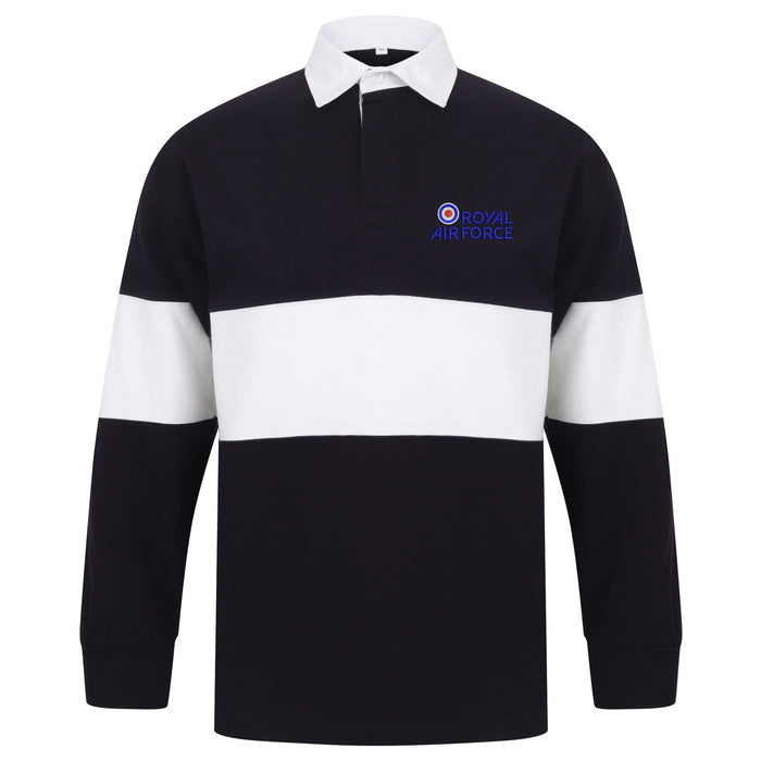Royal Air Force - RAF Long Sleeve Panelled Rugby Shirt