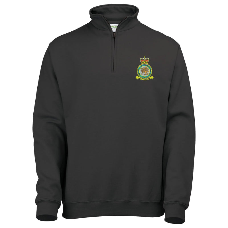 RAF Police Quarter Zip Sweatshirt
