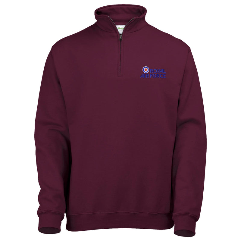 Royal Air Force - RAF Quarter Zip Sweatshirt