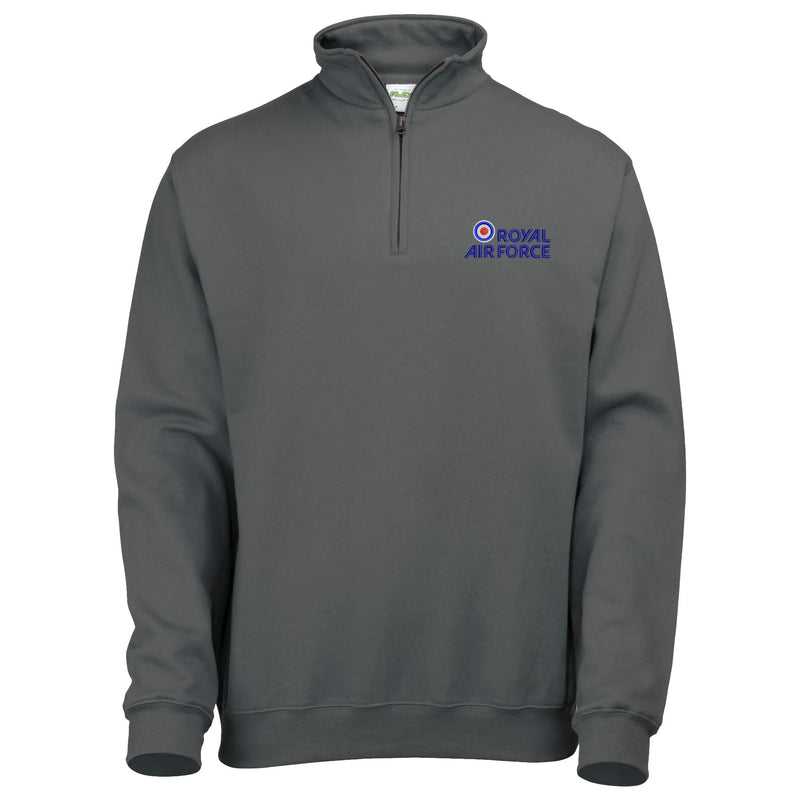 Royal Air Force - RAF Quarter Zip Sweatshirt